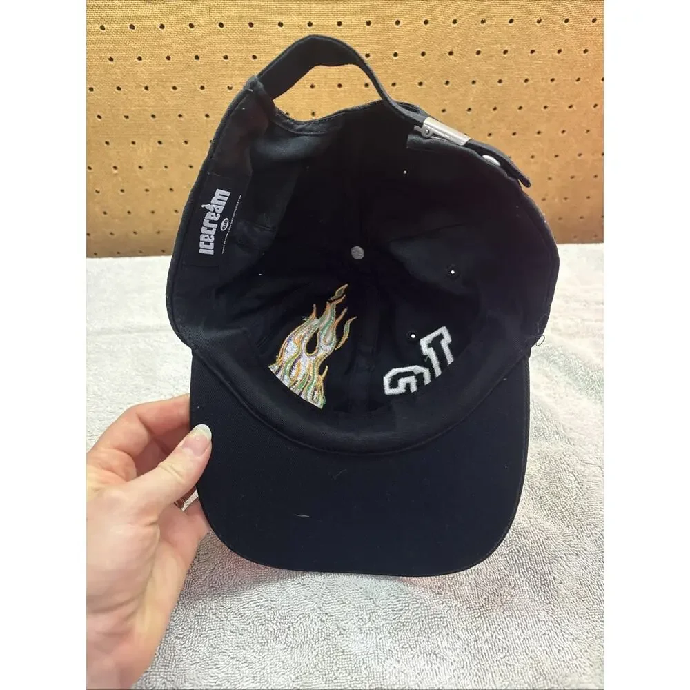 BBC Icecream Black/Gold Adjustable Cotton Baseball Cap